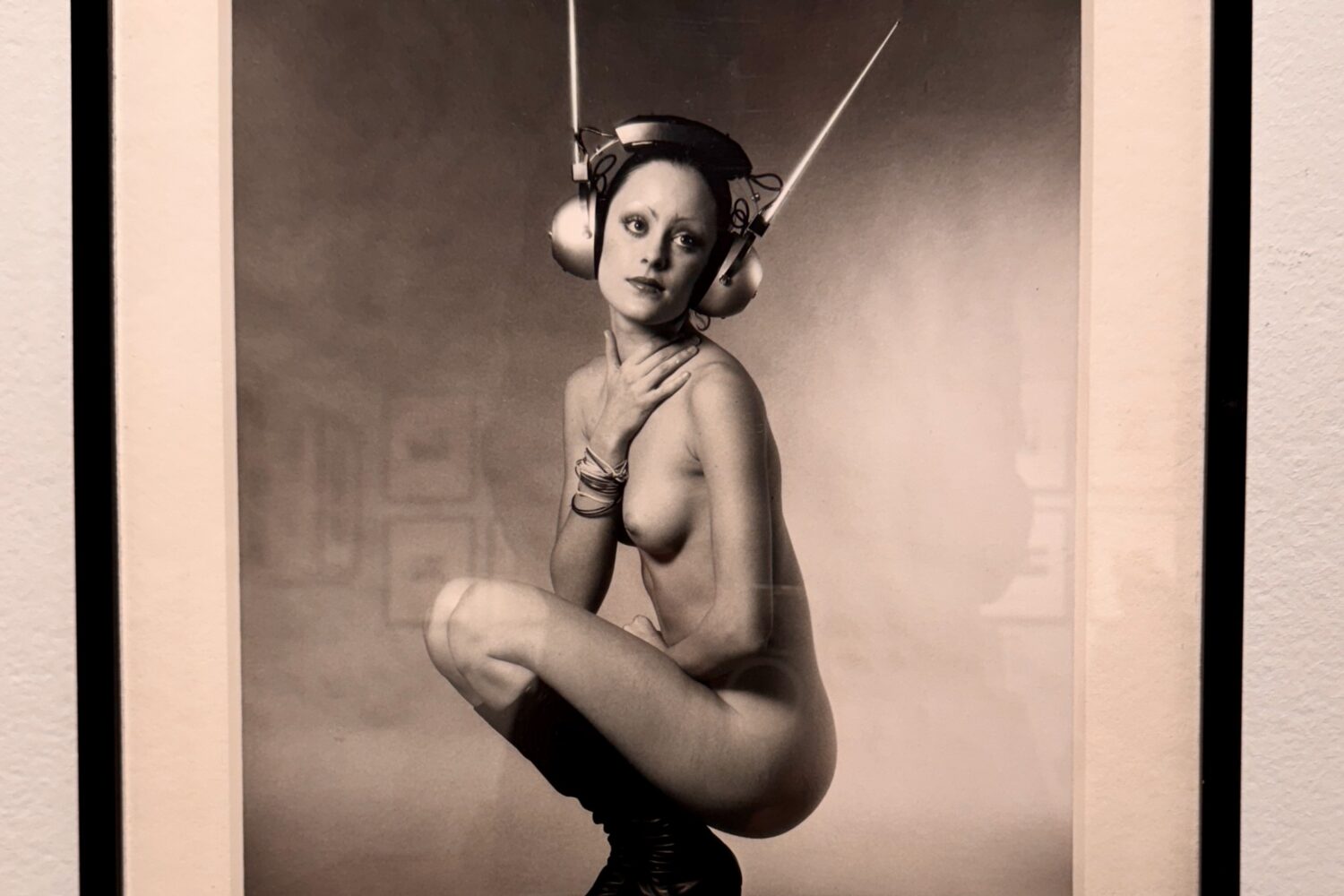 JACK MITCHELL (American, 1925 - 2013) Jane Forth, 1970 Vintage Silver Gelatin Print Titled and initialed with artist wetstamp on vers